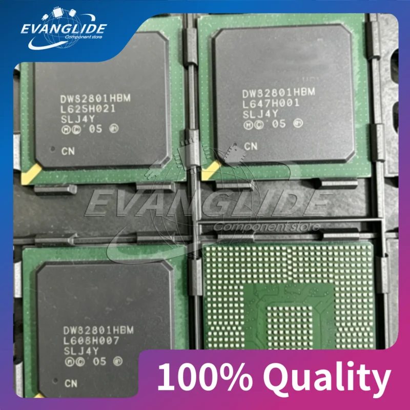 1 PCS DW82801HBM-SLJ4Y DW82801HBM SLJ4Y DW82801FBM SLJGN DW82801HEM SLJ4Z  CMOS, PBGA676 CPU