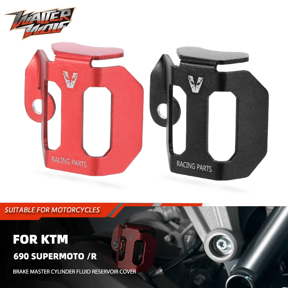 

2024 690 Rear Brake Fluid Reservoir Cover Guard For 690 Duke R SMC R Enduro R Supermoto /R Motorcycle Accessories Protection