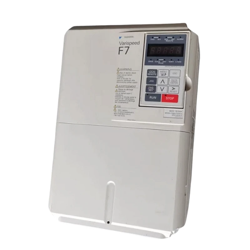 New In Box Yaskawa CIMR-F7A4018 F7 AC Drive 1 Year Warranty