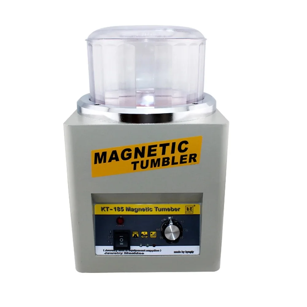 

KD/KT-185 Magnetic Tumbler Jewelry Polisher Finisher Finishing Machine, Magnetic Polishing Machine AC 110V/220V