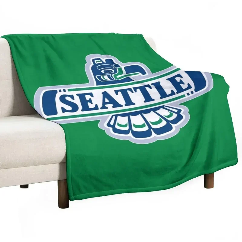 Seattle Thunderbirds Throw Blanket Comforter Kid'S Sleeping Bag Blankets