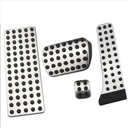 Car Pedals for Mercedes Benz W124 W202 W203 W140 W208 W210 W211 W220 R170 R171 R-Class Brake Clutch Pedal Pad Cover Accessories