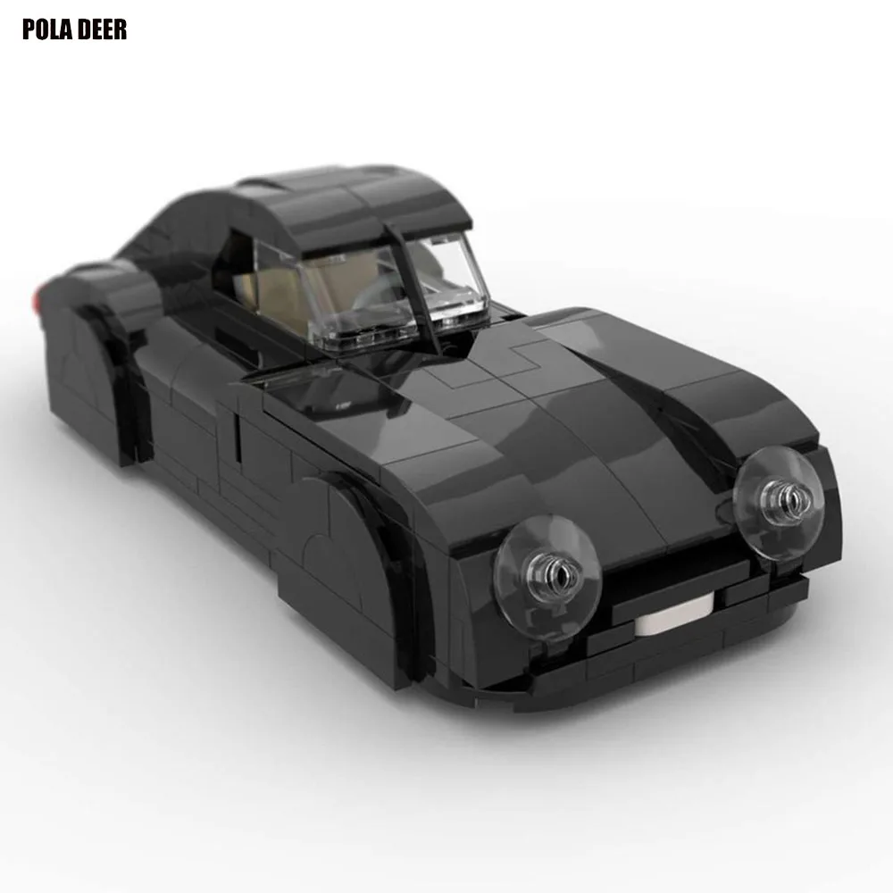 Poladeer 292 Pcs 64 Speed ​​Champions Supercar Small Particle Assembling Building Blocks Toy Boys Educational Model Holiday Gift