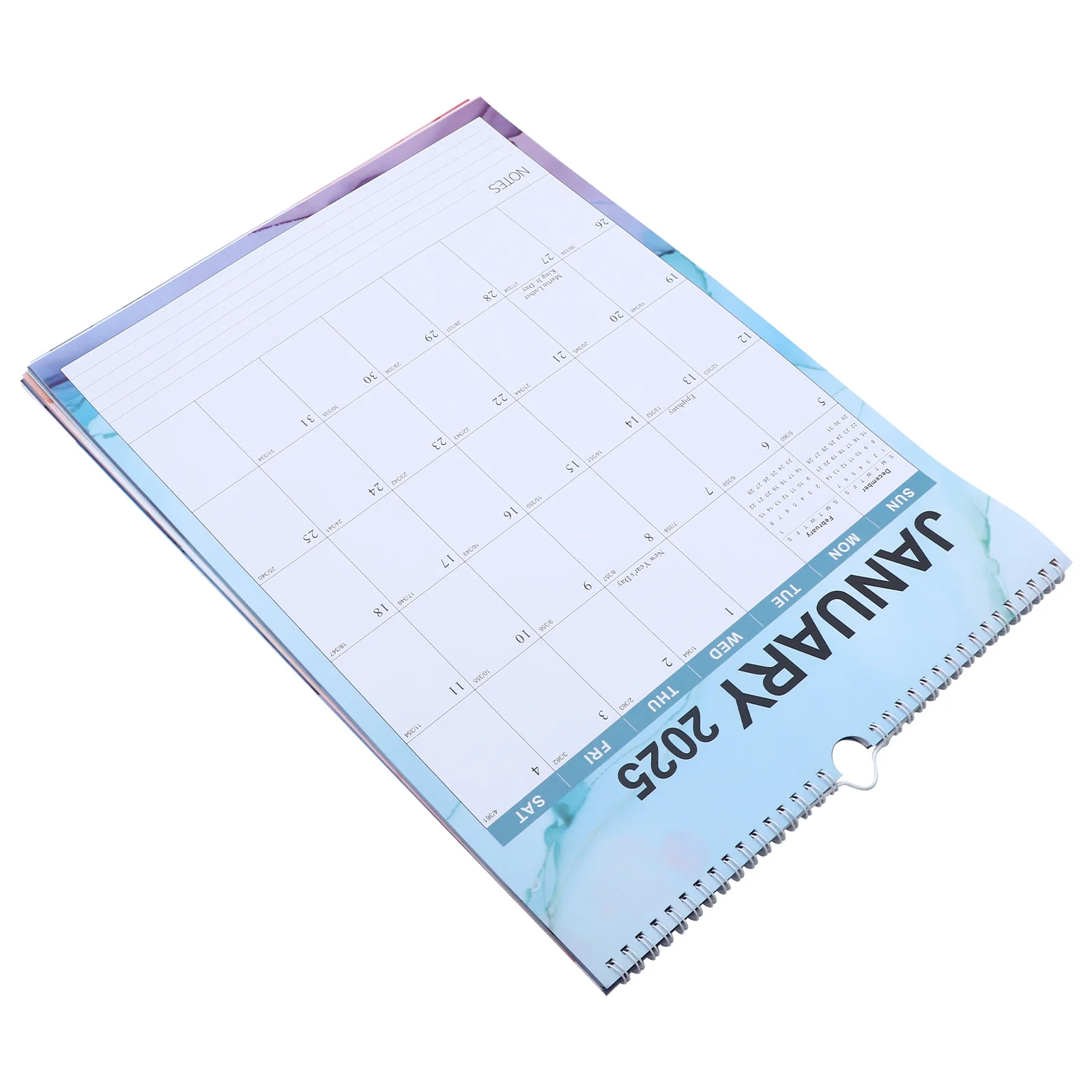 

Monthly Wall English Holiday Planning Calendar For Office Home Lightweight Small Size Blank Space To Write Clear Printed