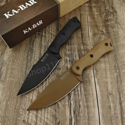 BK 18 Fixed Blade Knife D2 Blade Nylon Fiberglass Handle Wilderness Hunting Survival Knife Outdoor Camping Tools Kydex Sheath