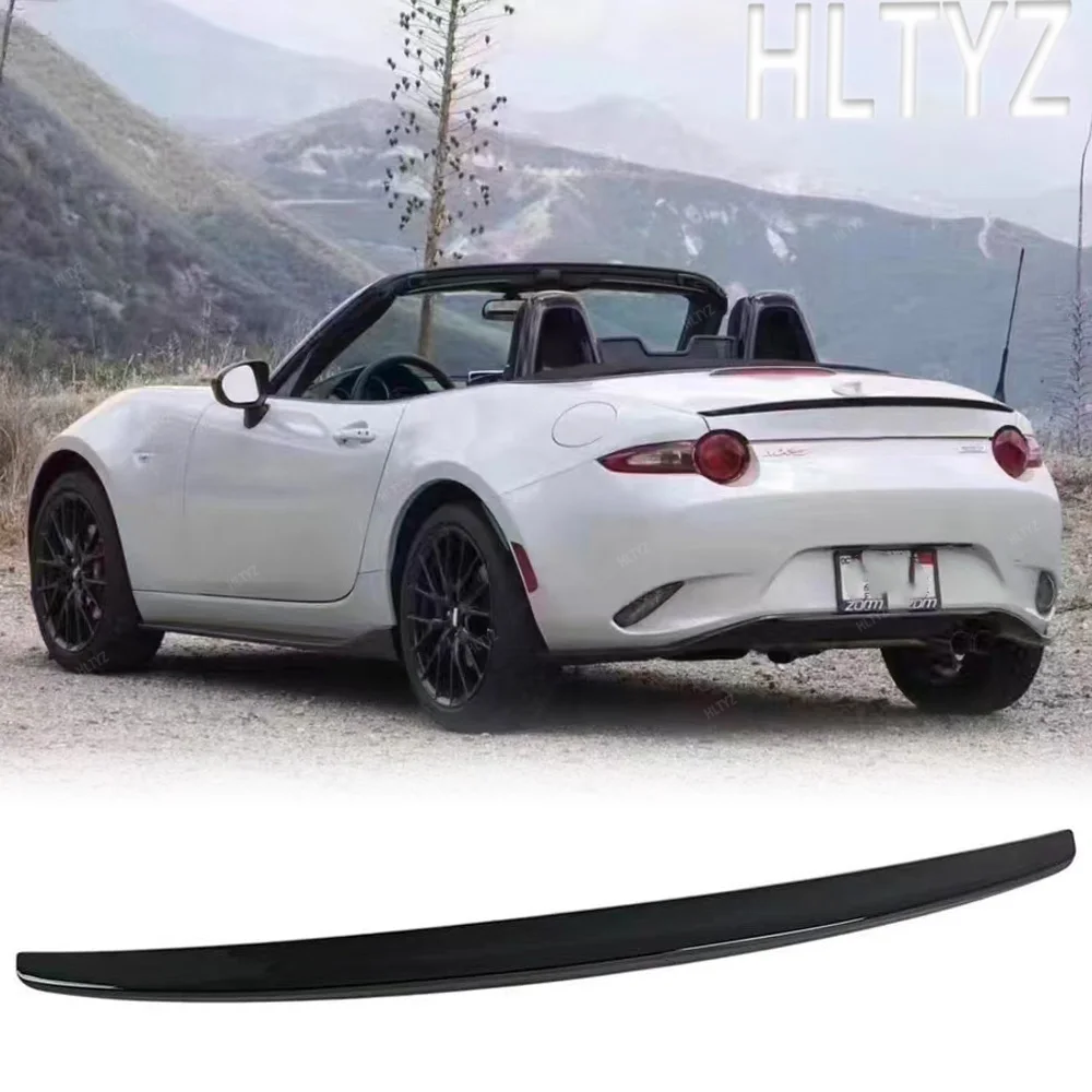 For Mazda MX-5 Miata ND 2016-2022 Rear Luggage Duck Spoiler Rear Wings High Quality Carbon Fiber Automotive Parts