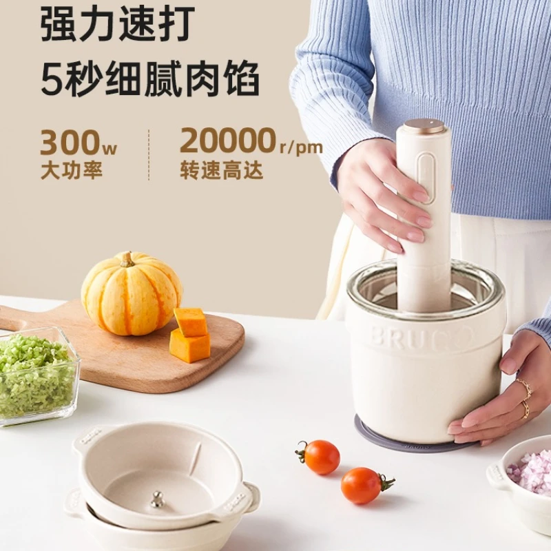 

Multi-functional new Meat grinder Household automatic ceramic small Grinding minced meat cooking complementary food machine