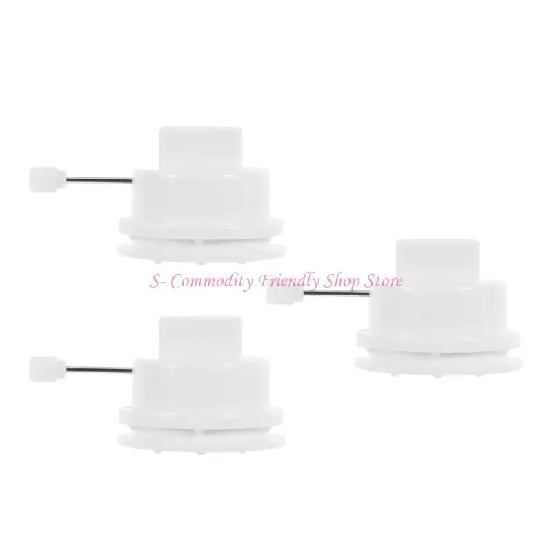 85AE Wind Up Mechanism 3PCS Plastic Interactive Creative for Craft Enthusiasts Project Clockworks Toy Replacement Movement