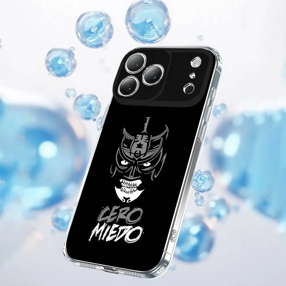 P-Penta Zero Miedo Phone Case For iPhone 17,16,15,14,13,12,11 Plus,Pro,Max,Plus,E,SE4,Air,Mini Transparent