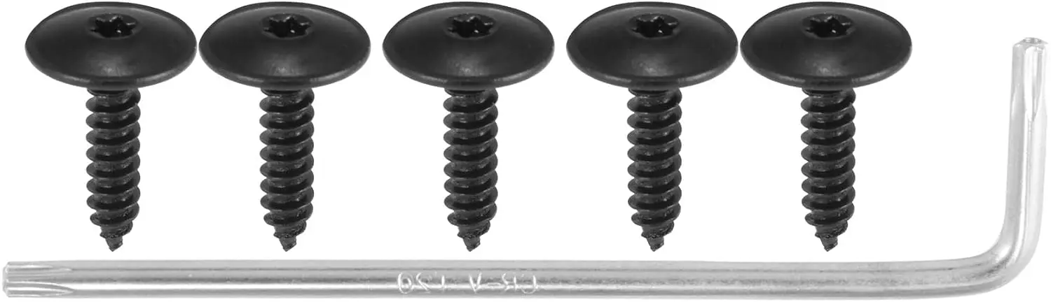 50pcs N90892001 Fender Liner Splash Guard Under Cover License Bracket Tapping Screw Bolt for VW for Audi for Porsche