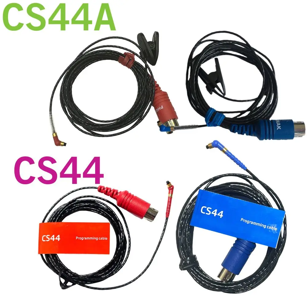 CS44 CS44A Programming Cable for Digital BTE Hearing Aids, Compatible with Phonak, Signia, Resound, Oticon
