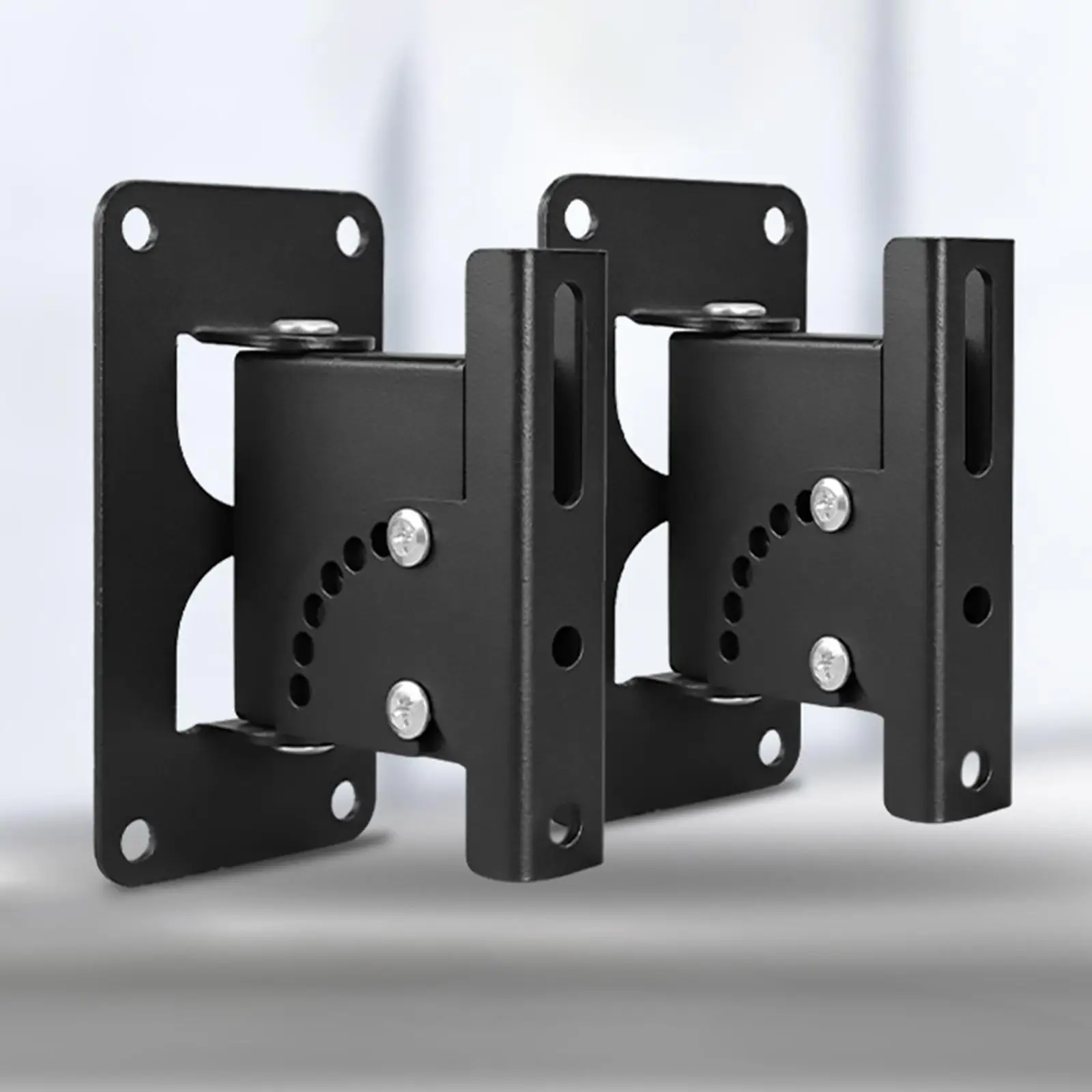 

2 шт. настенный кронштейн для динамика, универсальная аудио полка, потолочное крепление для динамика, регулировка для домашнего офиса, КТВ, концертной сцены