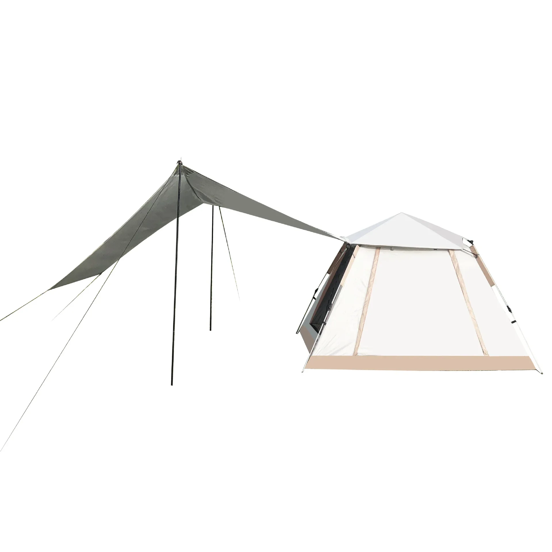 Canopy tent integrated automatic