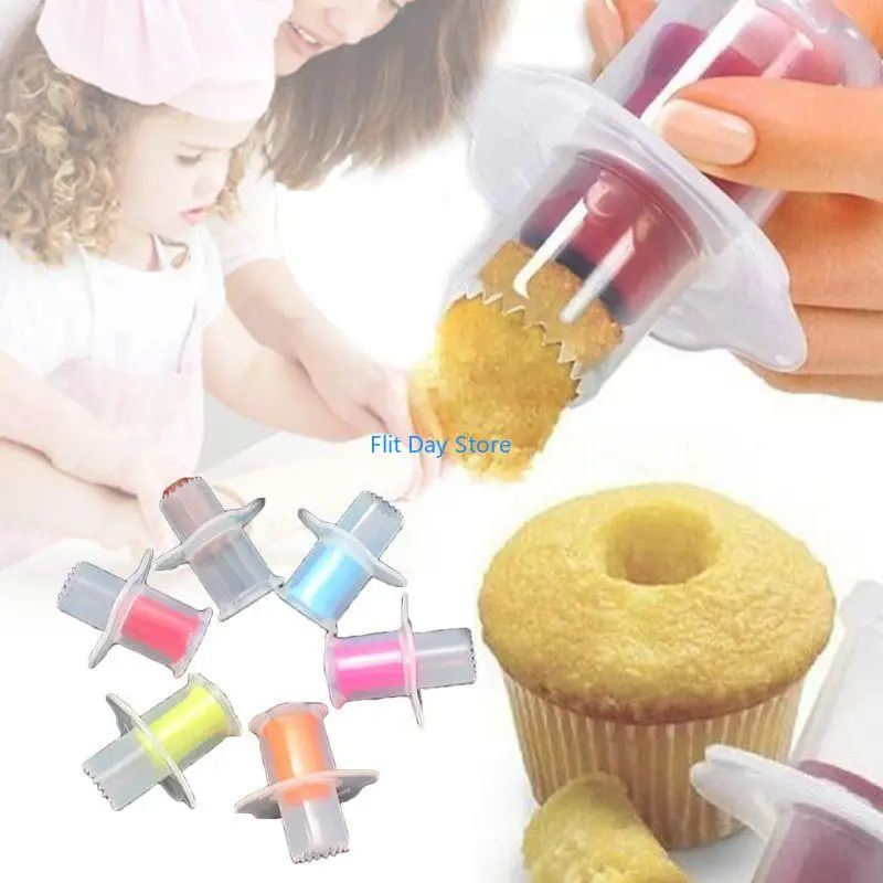 F92C Pies Cupcake Remover Cake Decorating Tools Bakeware Baking Accessories