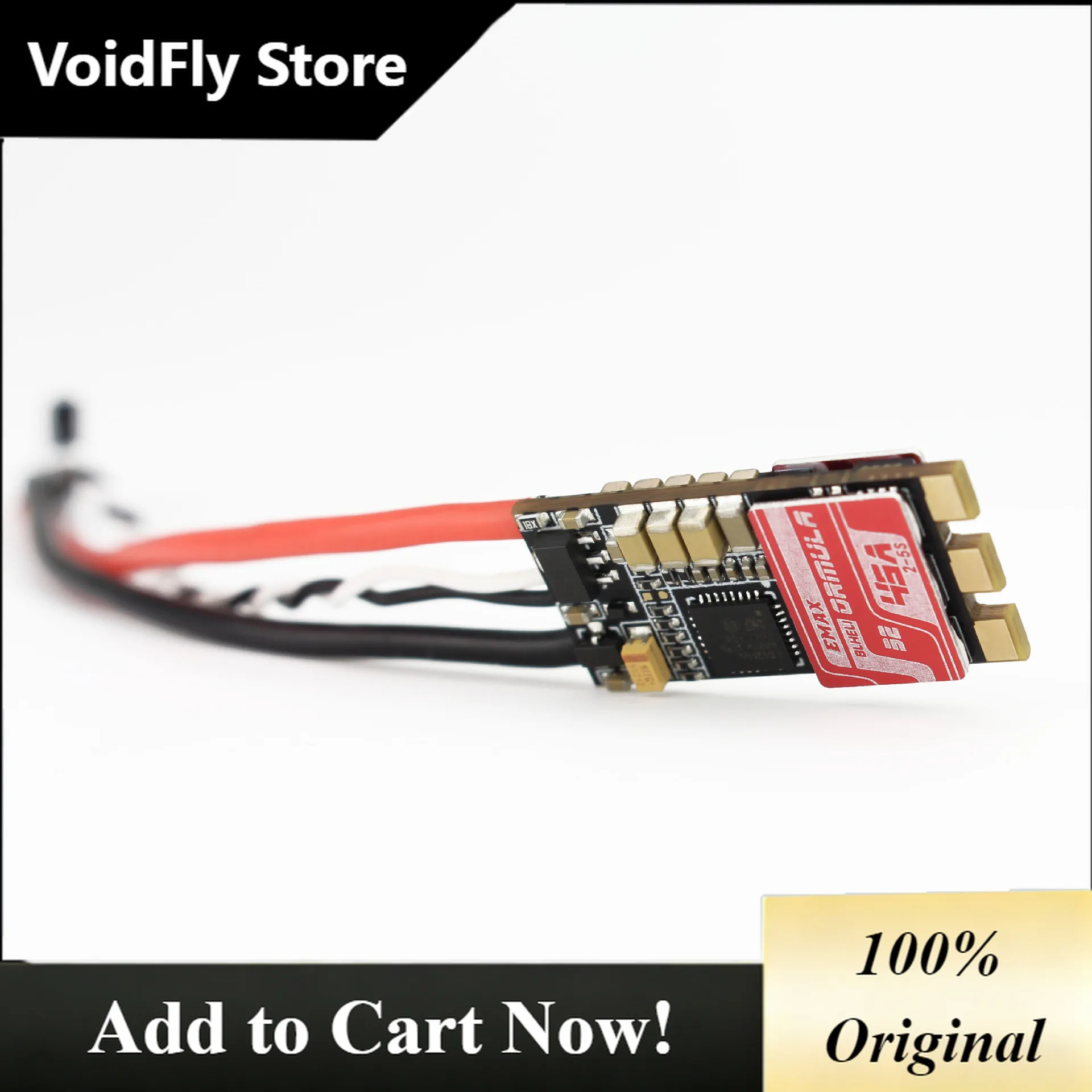 VoidFlyFormula 45A BLHELI32 Brushless ESC For Silver Swallow Racing Drone High Speed 2 5S FPV Quadcopter