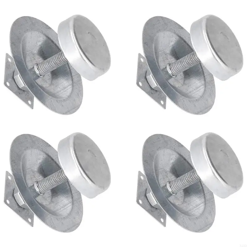 4 PCs Edelstahl Ants Proof Bessel Füße Essentielles Bienenzuchtzubehör N58D