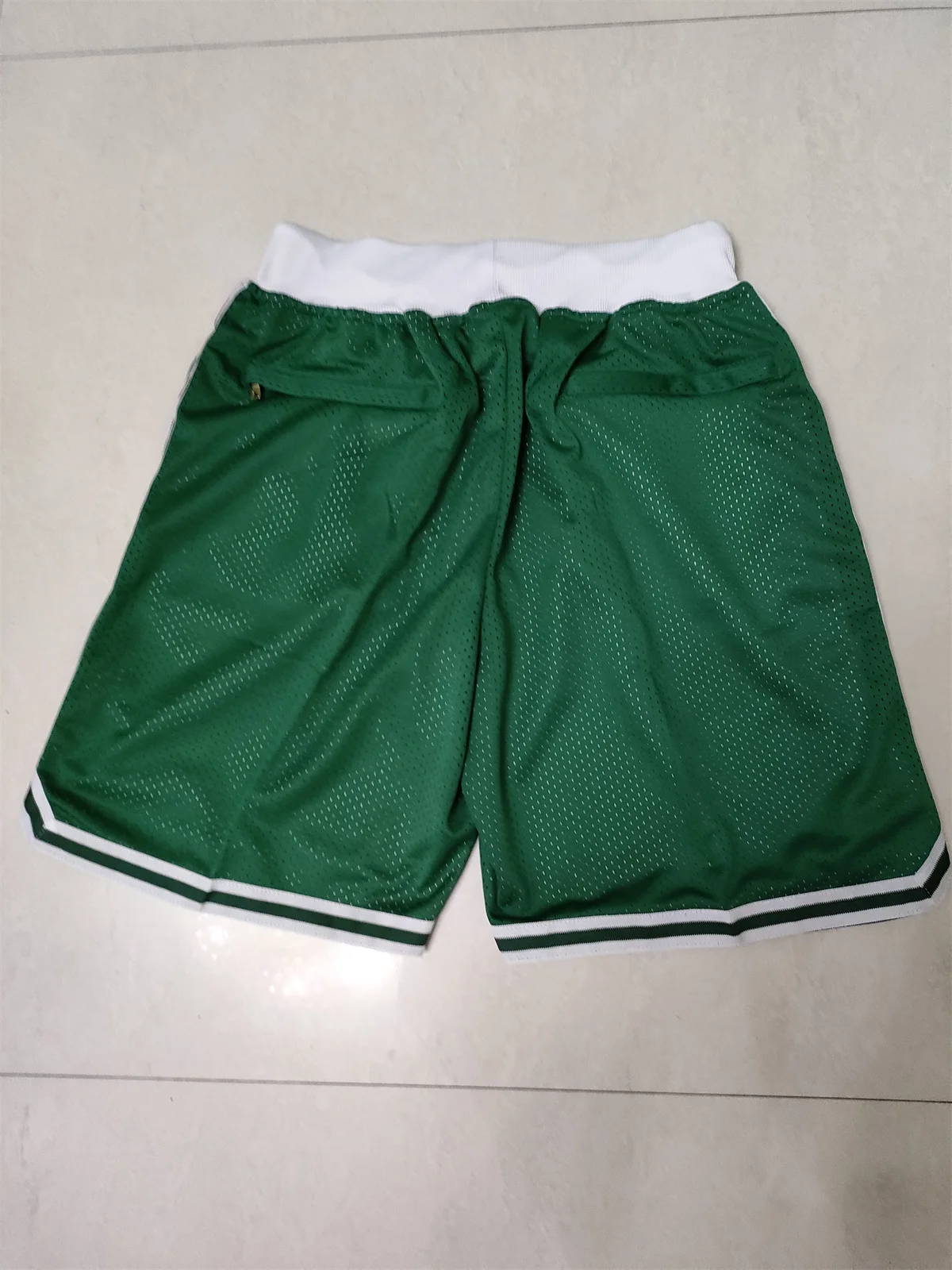 Men Basketball Shorts Naija Sewing Embroidery Outdoor Sport Beach Pants Shorts Four Pockets High-quality Green