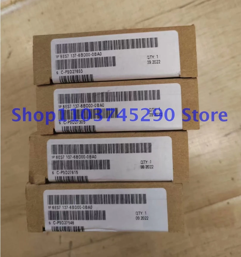 1PCS Original 6ES7 137-6BD00-0BA0 Brand New Communication Module 6ES7137-6BD00-0BA0 SIMATIC ET 200SP In Box