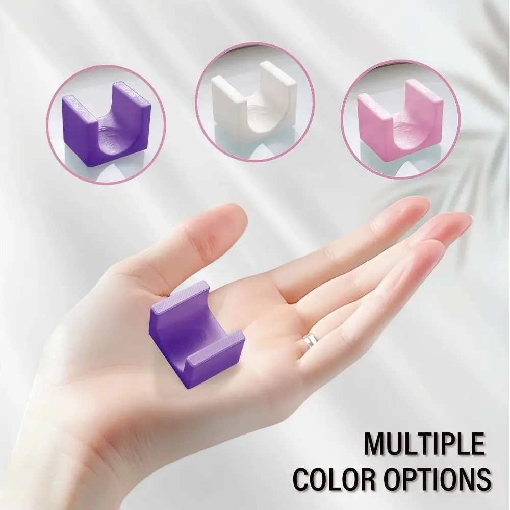 Separatore per dita per unghie antiscivolo Strumento riutilizzabile per magnete per occhi di gatto anti-sporco Strumento portatile per unghie 5D fai da te per l'applicazione dello smalto