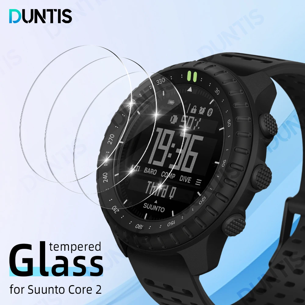 Tempered Glass Screen Protector for Suunto Core 2 ,Glass Protection Film Screen Protector for Suunto Core 2 Accessories