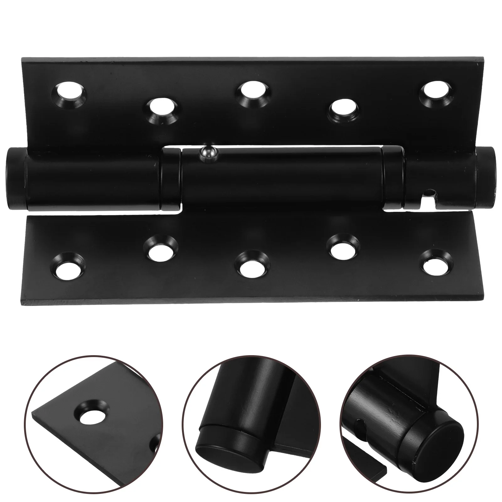 

1pc Automatic Self Closing Spring Heavy Duty Stainless Steel Door Hinge For Smooth Mute Operation Corridors Stairways