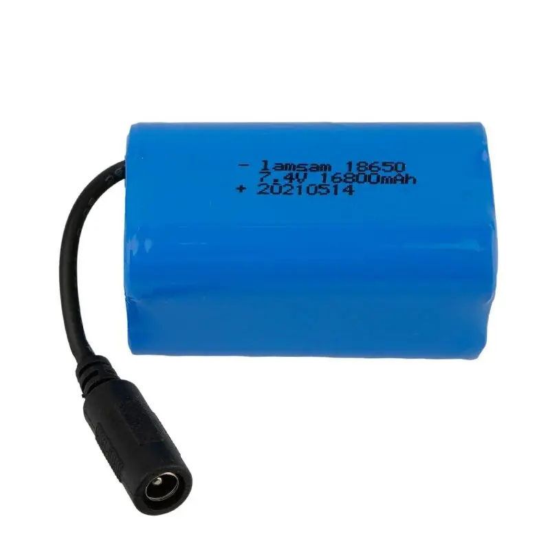 Chargeur de batterie Lipo pour bateau de pêche télécommandé, 7.4V, 16800mAh, T188, T888, 2011-5, H18, C18, pièces de rechange pour détecteur de poisson RC, nouveau