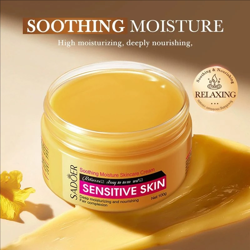 Ginseng Soothe Sensitive Skin To Improve Dryness of The Skin Soothing Moisturizing Cream Nourishing Skin Care Products