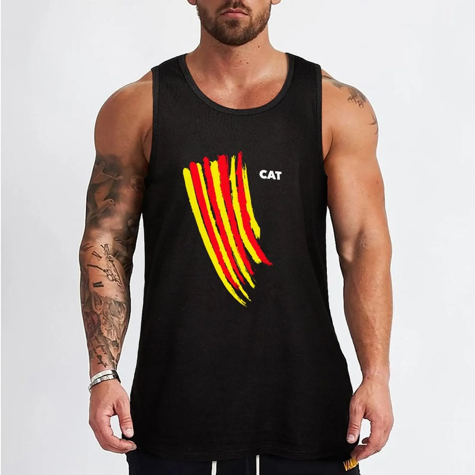 SENYERA GRUNGE - CATALUNYA Tank Top clothes for men bodybuilding for men