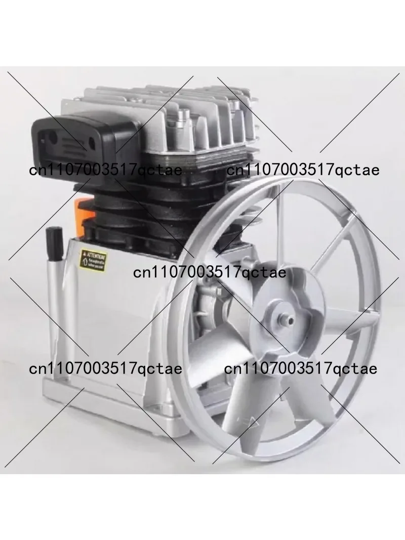 Double Cylinder Air Compressor Pump Head Assembly for Woodworking, Painting, Home Use