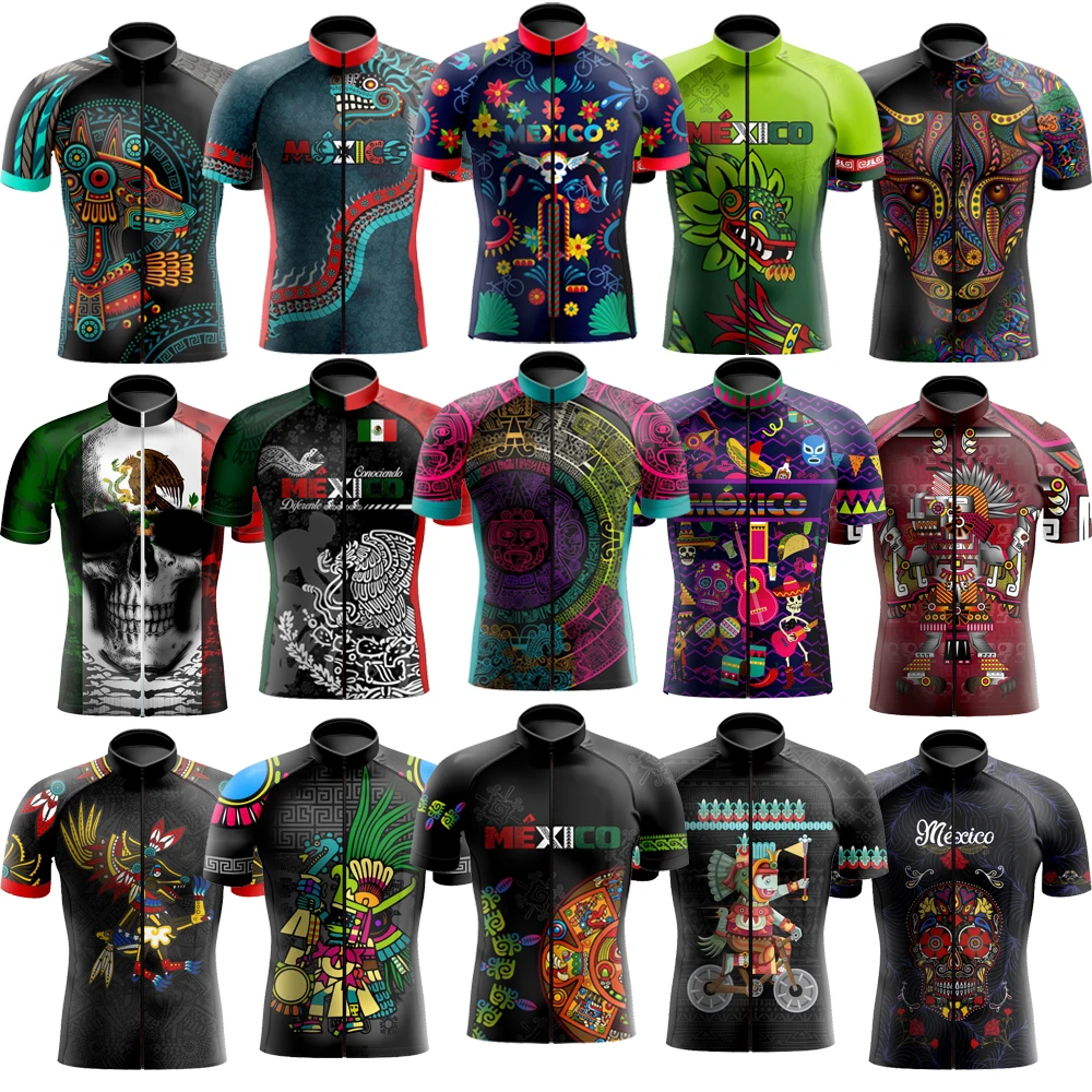 New Mexico Men Cycling Jersey MTB Maillot Bike Shirt Downhill Jersey High Quality Pro Team Tricota Mountain Bicycle Clothing