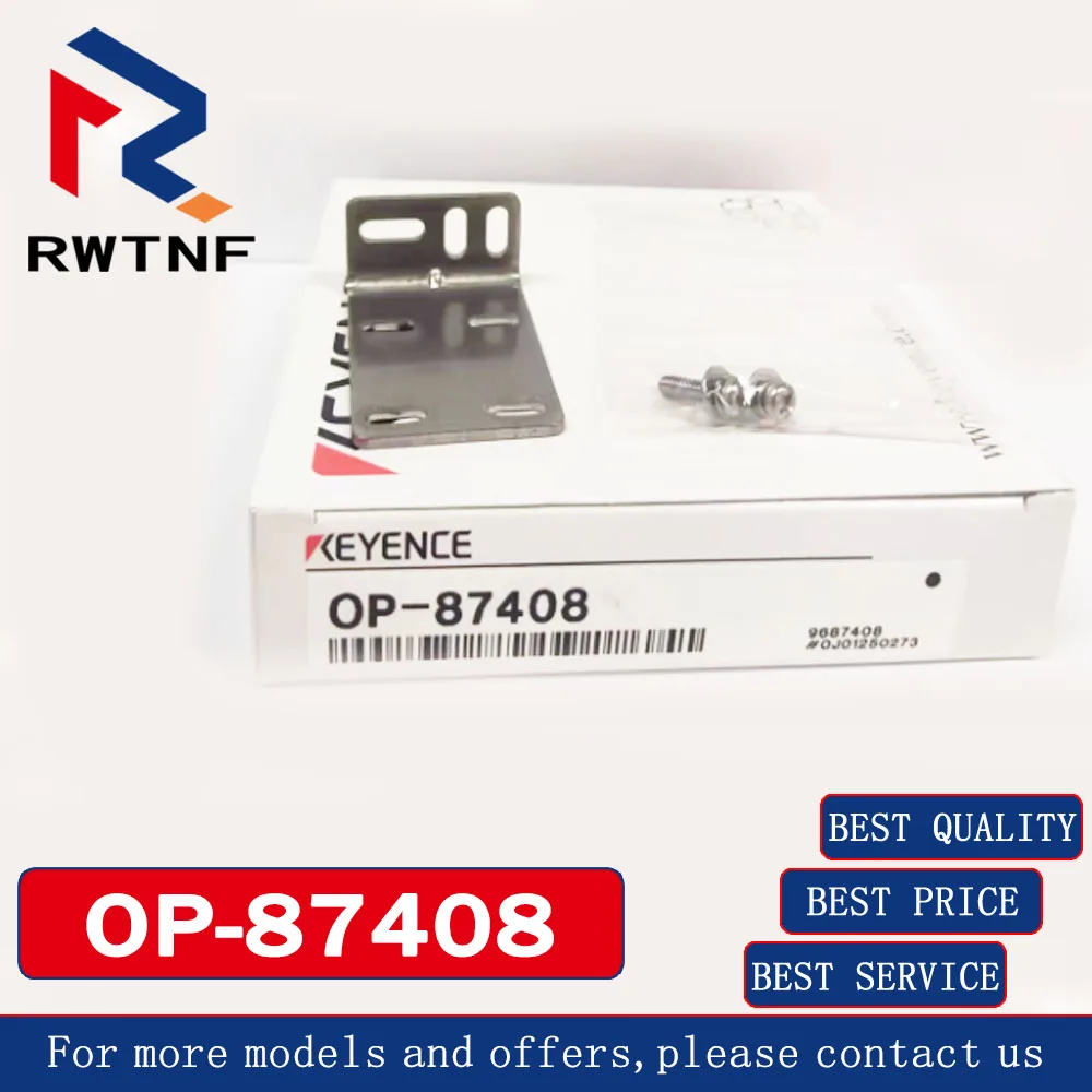 العلامة التجارية الجديدة حقيقية OP-87408 KEYENCE استشعار الليزر تصاعد قوس 100% الأصلي ، مخزون المستودعات