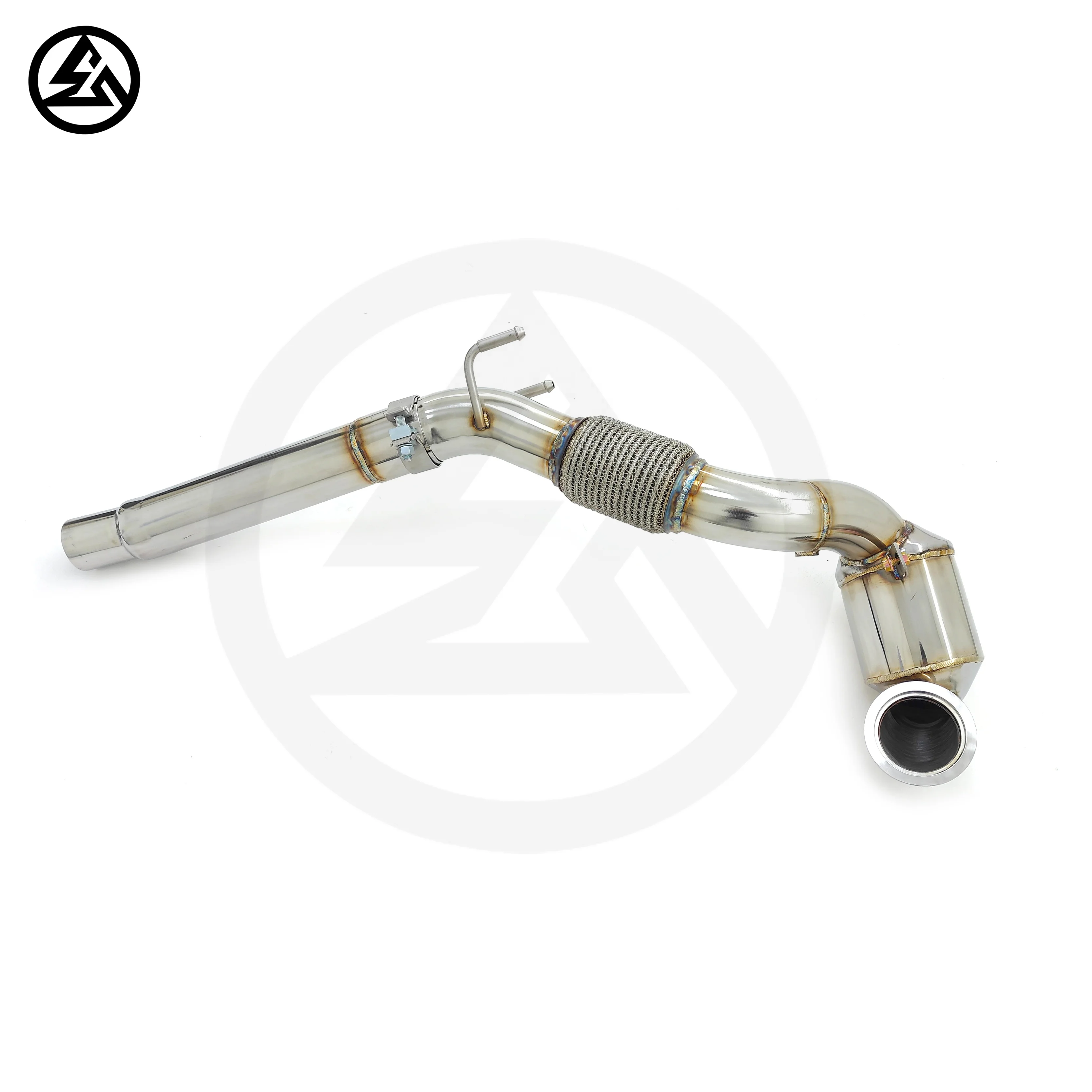Downpipe ad alte prestazioni per VW GOLF8 GTI MK8 2.0T 2020-2023 Tuning Sistema di scarico ad alto flusso