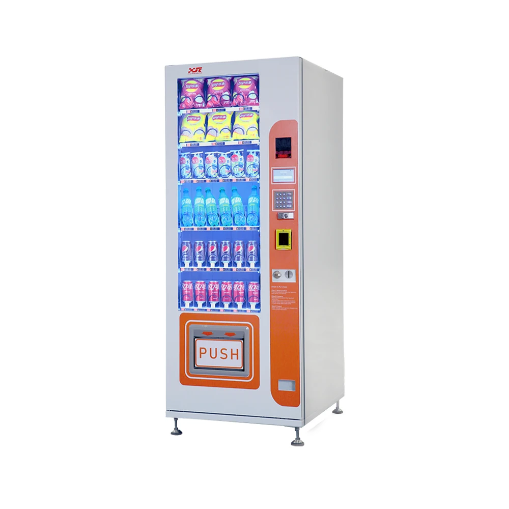 XY Slim Drinks Vending Machine For Sale Foods