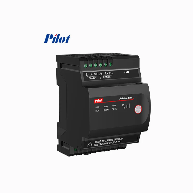 2022 Pilot system solution Smart gateway RS485 Ethernet 4G Xgate 6-lite Collect power meter data collection