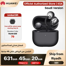 HUAWEI FreeClip 2 Wireless Earphones, Bluetooth Earbuds, iOS And Android, Saudi Version & Local Warranty