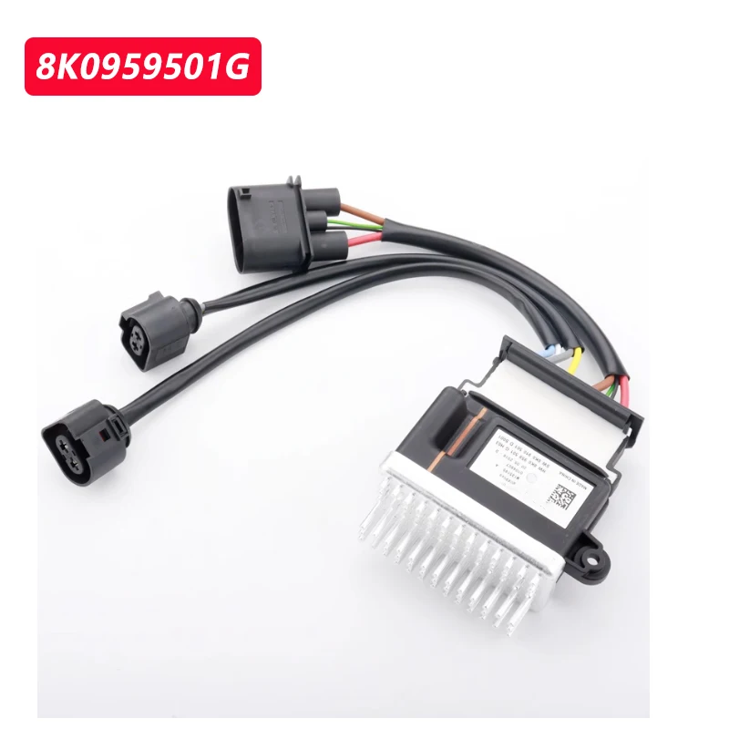 New High Quality 8K0 959 501 G Engine Cooling Fan Control Unit Module 8K0959501G For Audi A4 A5 A6 Q3 Q5 A7 RSQ3