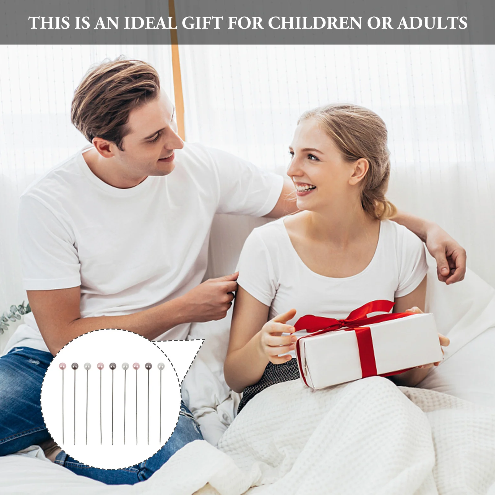 

3 Boxes Pearl Head Sewing Pins Creative Locating Position DIY Embroidery Corsage Knitting Hat Making Accessories