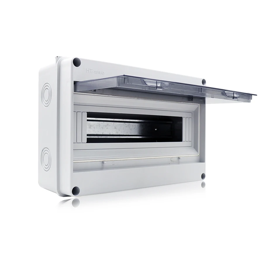 HT Series 15 Ways IP65 Waterproof Indoor & Outdoor Safety MCB DB Power Distribution Box