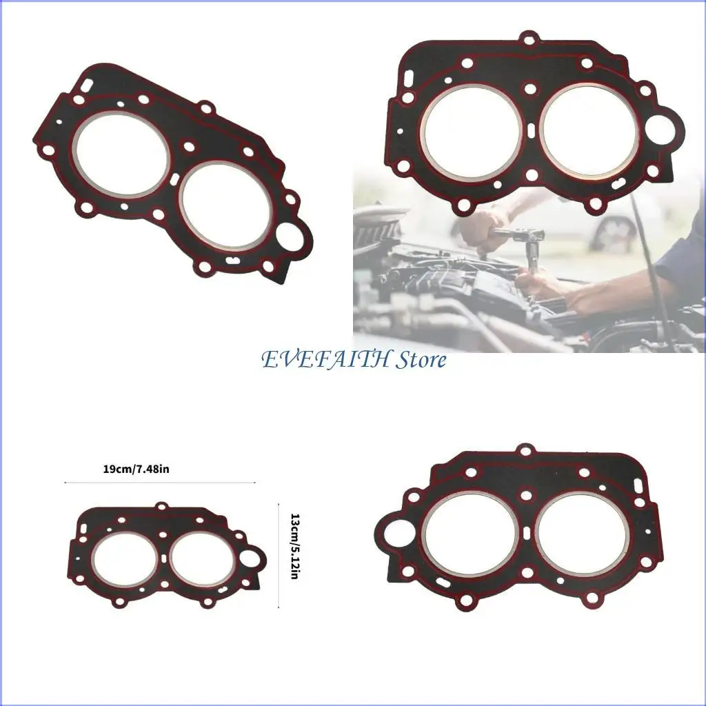 124B 63V-11181-A1-00 Cylinder Gasket Replacement Accessories for 2-Stroke 9.9/15/18HP Motor Repairing Part