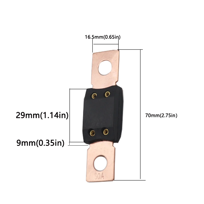 【5-2PCS】MEGA Fuse 30A 40A 50A 60A 70A 80A 100A 120A 125A 150A 175A 200A 225A 250A 300A 350A 400A 450A 500A Blade Fuses