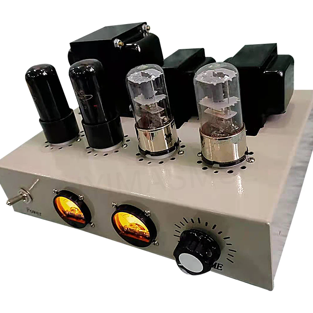 AIYIMA SMSL 6P6p 6V6 Single-ended Class A Dawning Vacuum Tube Amplifier Associated KT88 EL34 etc. Hand Soldering Amplifier Audio