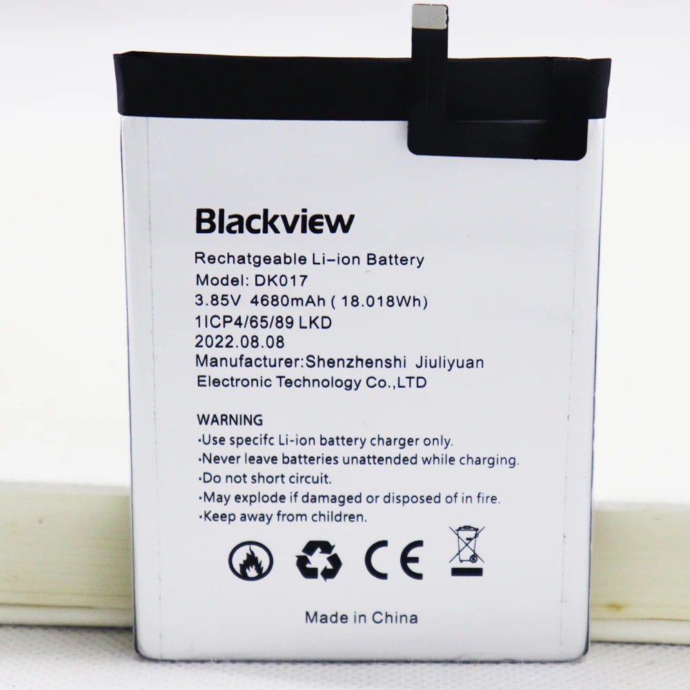 

2022 Year Original DK017 4680mAh Battery For Blackview A80 Pro battery