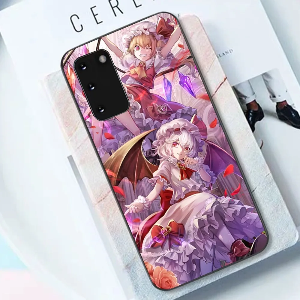 Anime Touhou Scarlet Eyes Phone Case For Samsung S 9 10 20 21 22 23 30 23plus lite Ultra FE S10lite Fundas