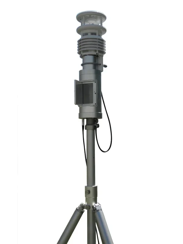 Special lifting bracket for meteorological test, pneumatic electric manual telescopic mast