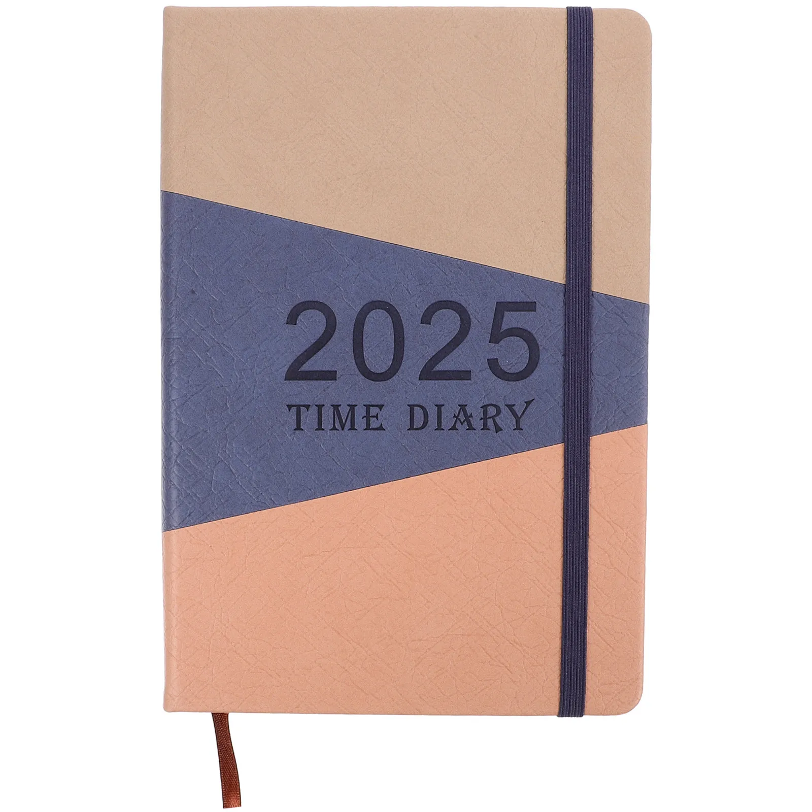 A5 2025 Daily Planner Organizer Portable Notepad Smooth Texture Wear Resistant Paper for Academic Business Household Scheduling