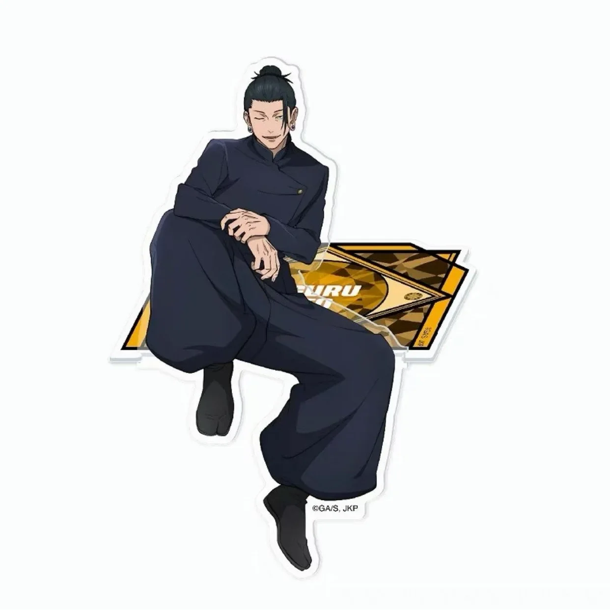 

Jujutsu Kaisen Geto Suguru Satoru Gojo Cosplay Standing Sign Fans Souvenir Display Acrylic Indicative Board Halloween Xmas Gift