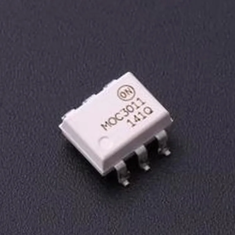 100 Pieces of Brand New Original Moc3011Sr2M Moc3011 Dip-6 Sop-6 Triac Output Optocoupler Bidirectional Triac Without Zero-Crossing Circuit 1 Channel