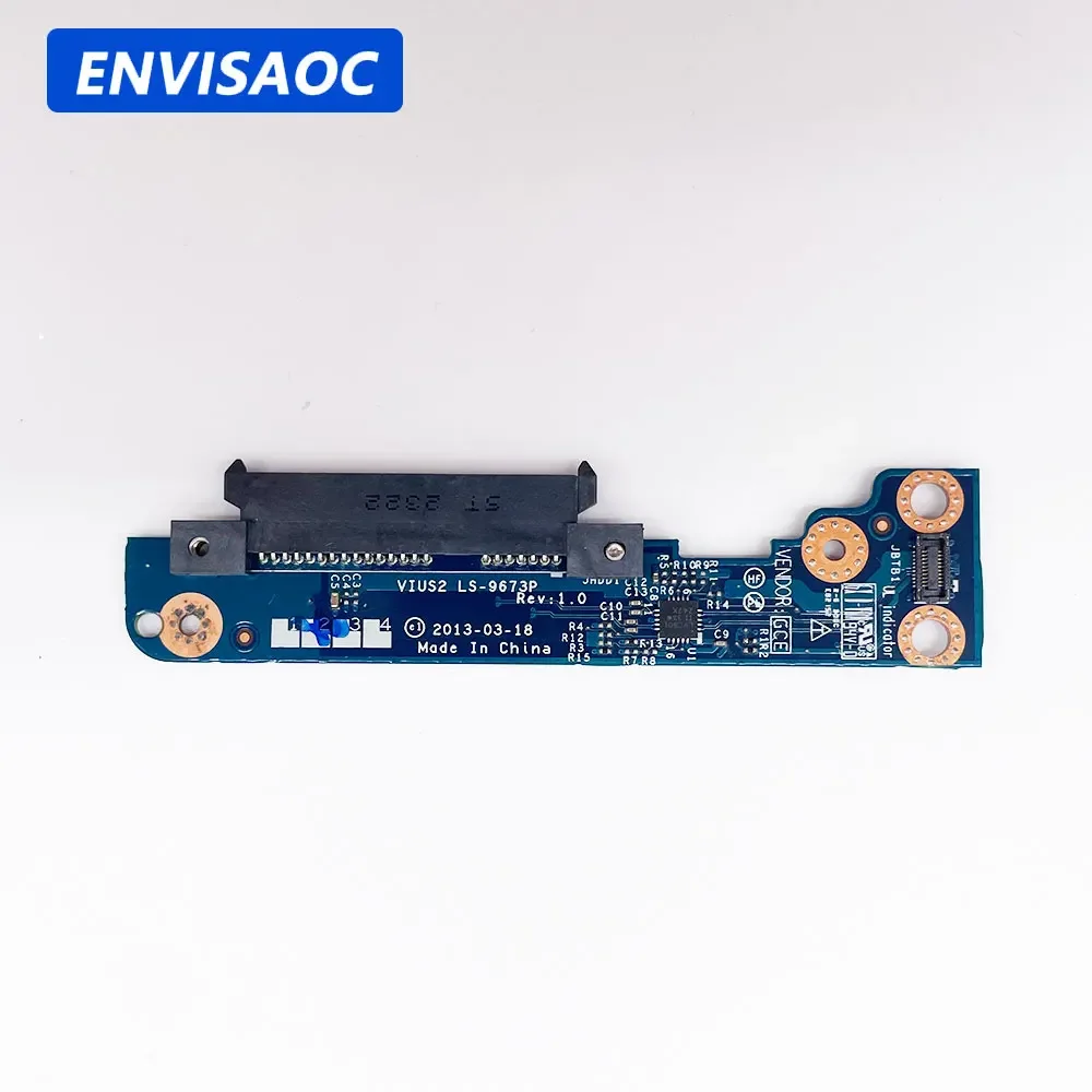 For Lenovo S5 S5-S531 S5-S540 Laptop SATA Hard Drive HDD SSD Connector Jack board VIUS2 LS-9673P VIUS6 LS-A172P