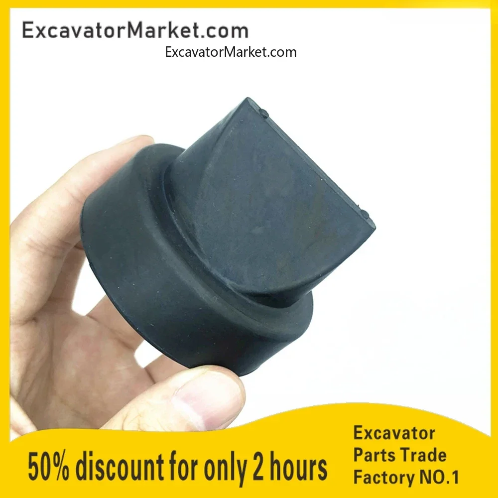 For SK ZX PC Daewoo Sany Doosan Hyundai CATERPILLAR CAT Excavator Air filter back cover duckbill Rubber cap Excavator Accessory