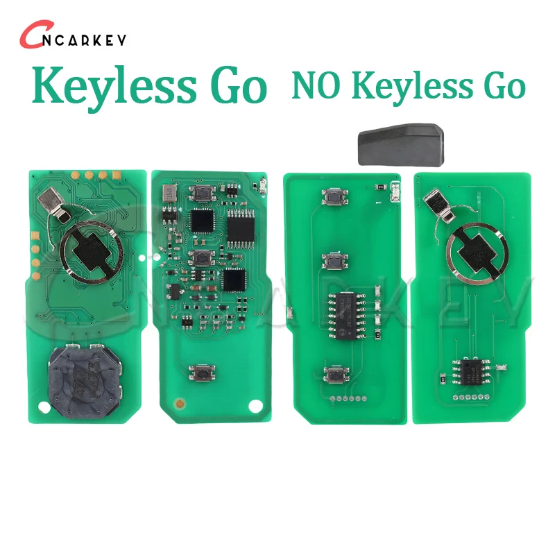 Keyless Go Semi Fully Smart Remote Key For Toyota Prius 2004 -2009 312/433 MHz 4D Chip 2 3 Buttons FCC MOZB21TG MOZB31EG Car Fob